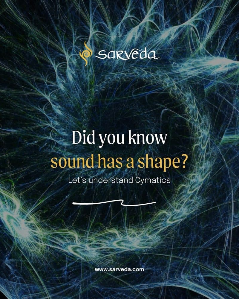 Did you know sound has a shape? — Cymatics