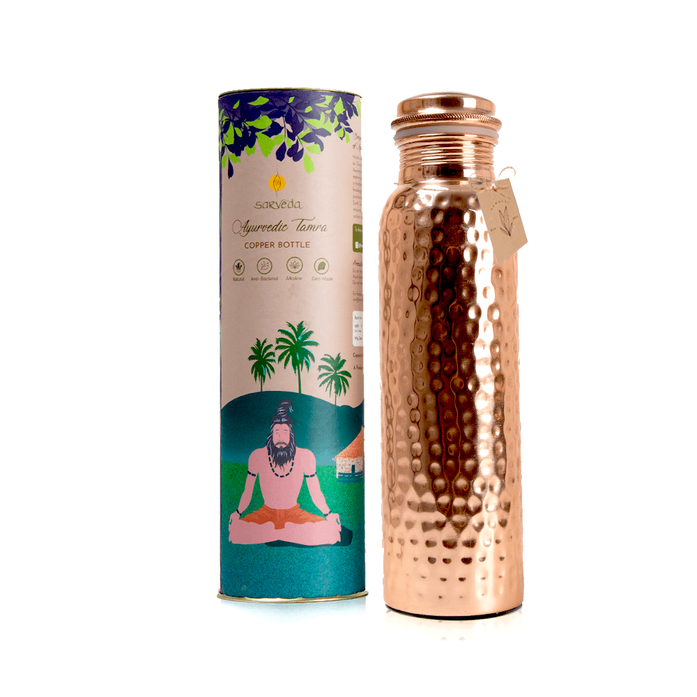 Hammered Copper Bottle