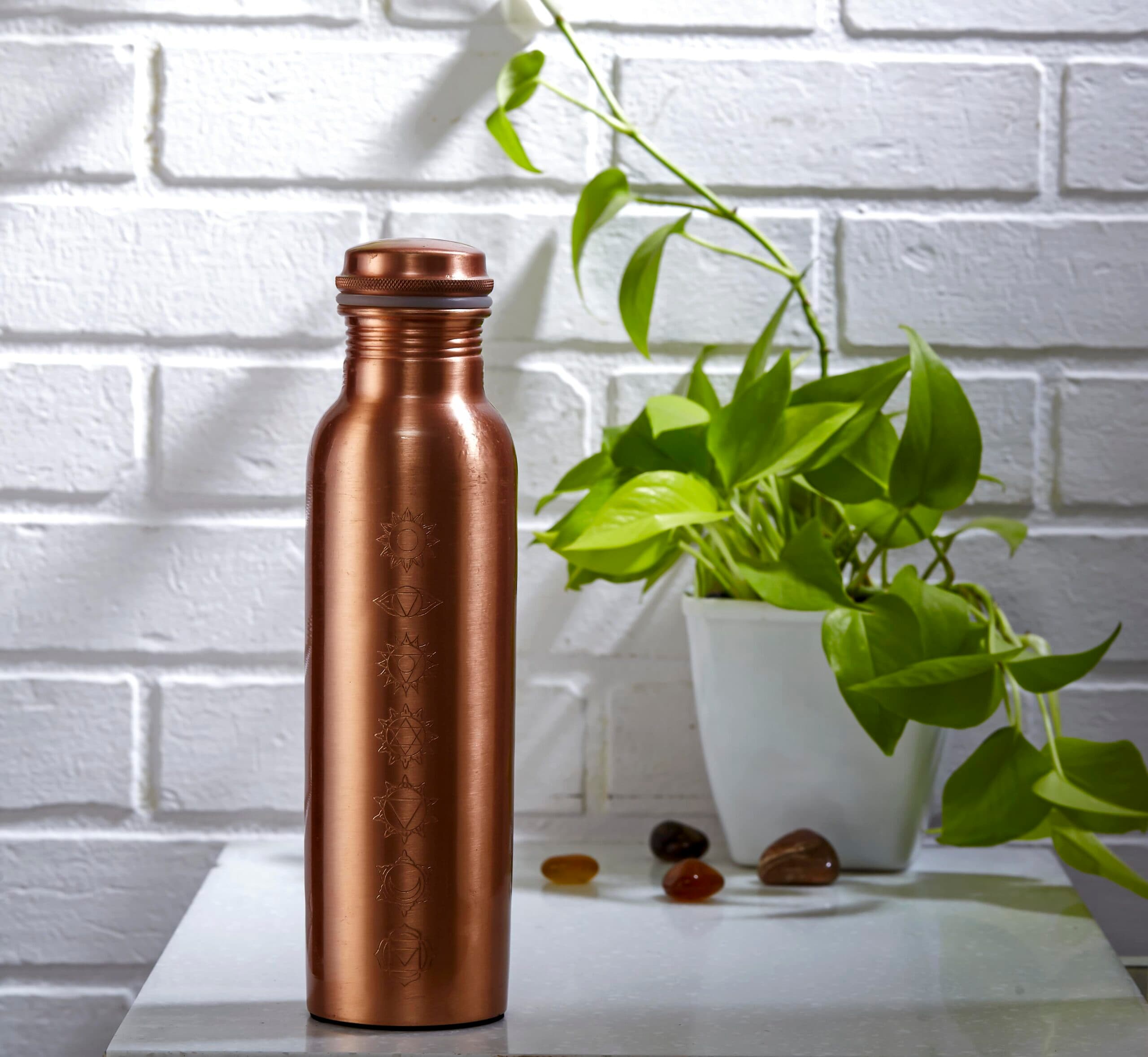 7 Chakras - Plain Copper Bottles