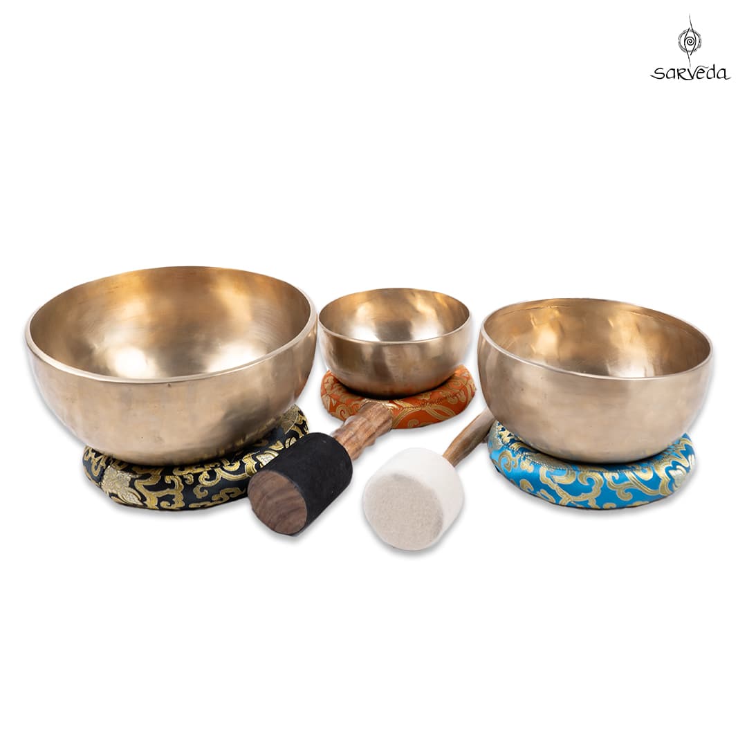 The Three Bowl Set - Root, Heart and Third Eye