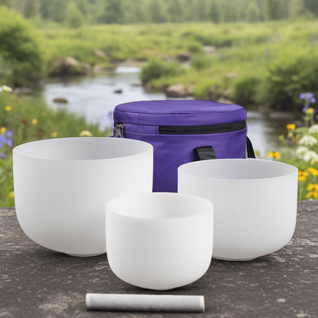Triad Crystal Bowl Set