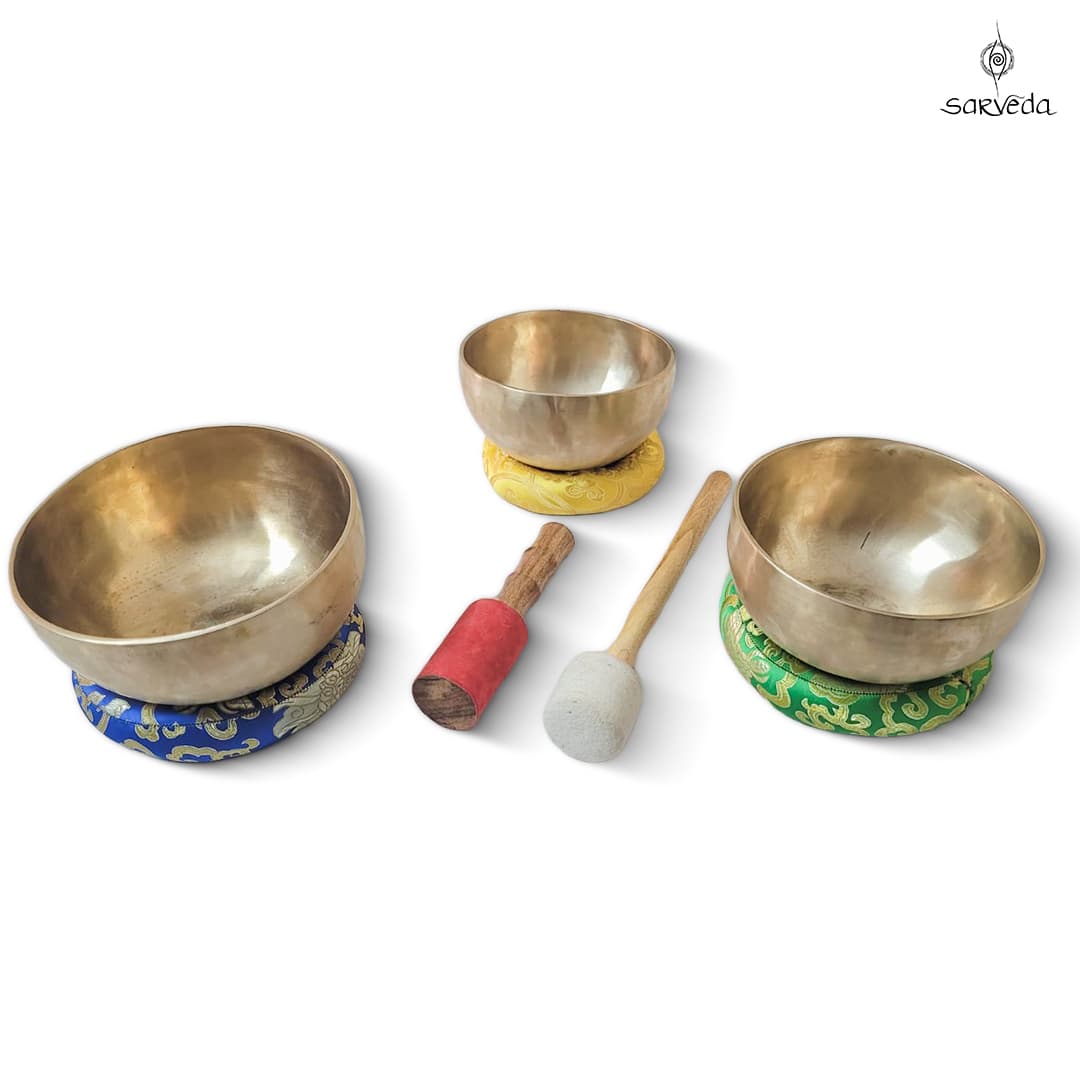 Singing Bowl Head Set – G, A, B